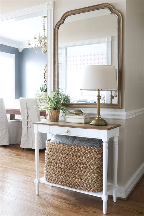 7 Favorite Stylish Small Entryway Tables - The Turquoise Home