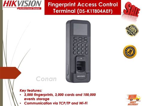 HIKVISION DS K1T804AEF Fingerprint Time Attendance WiFi Door Access