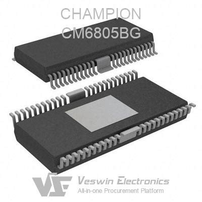 CM6805BG CHAMPION Processors / Microcontrollers - Veswin Electronics