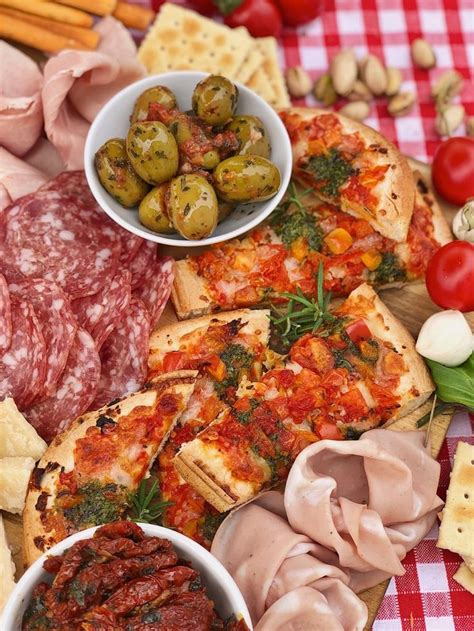 Italian Charcuterie Board Italienische Antipasti Platte Fashion