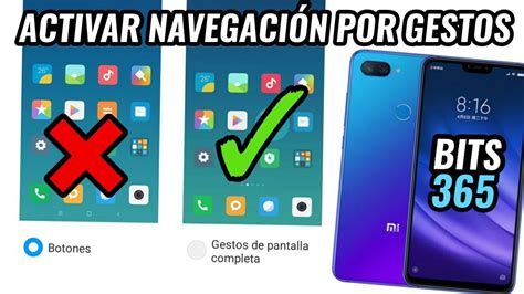 Quitar Botones De Navegaci N Y Activar Gestos Android Youtube