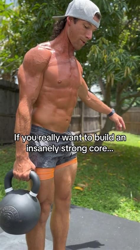 The best exercise for core strength [Video] | Kettlebell workout ...