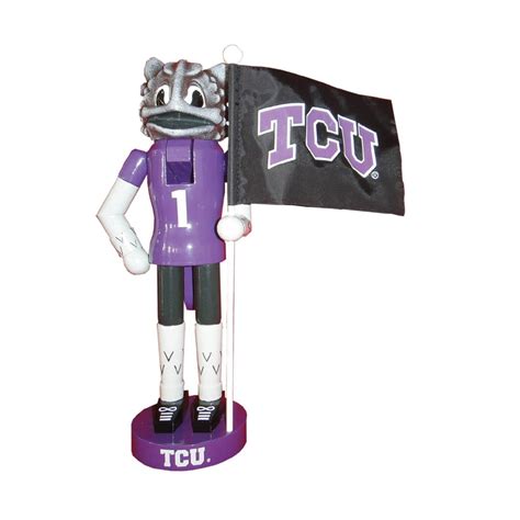 TCU Horned Frogs 12" Mascot Nutcracker - Walmart.com - Walmart.com