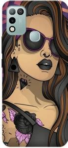 ADZIRE Back Cover For Infinix Hot Play X B GIRL CUTE GIRL LOVELY GIRL ANIME LOVE