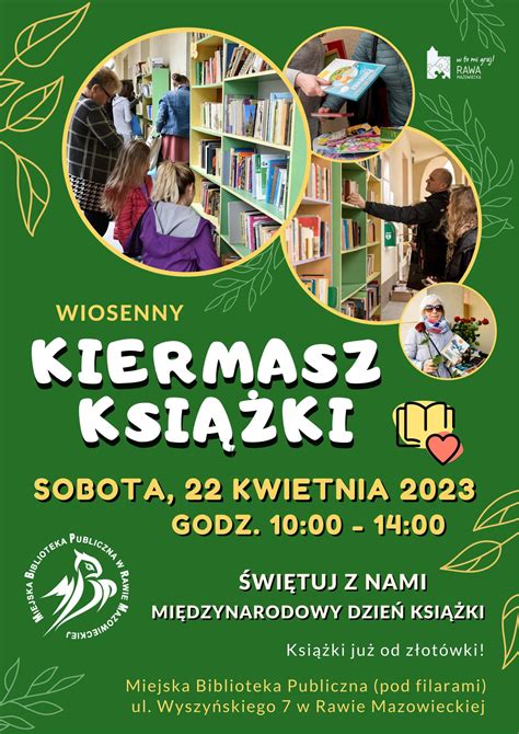 Miejska Biblioteka Publiczna W Rawie Mazowieckiej Wiosenny Kiermasz