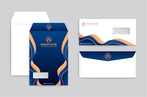 Premium Vector Luxury Envelope Design Template