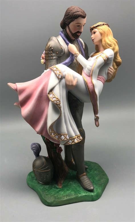 Mavin Lenox 1995 Knight In Shining Armor Figurine Romance Of Medieval