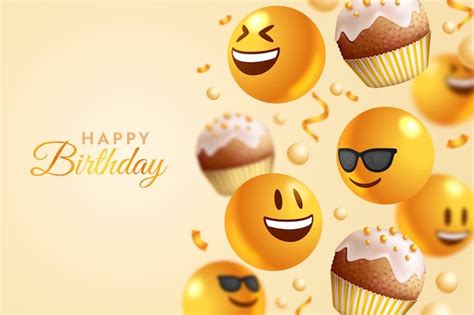 Emoji Geburtstag Vektoren Und Illustrationen Zum Kostenlosen Download