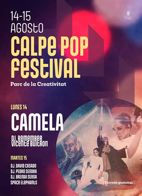 Cartel Del Calpe Pop Festival 2023 LaMarinaAlta