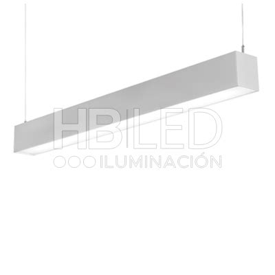 Luminaria Lineal LED 40W Colgante Blanco 120cm 5070 SKU 34787 34785