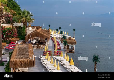 Kusadasi Turkey 07162019 Beautiful Ladies Beach In Kusadasi