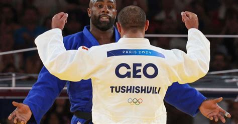 Olimpíadas destemido georgiano não aceita derrota para Teddy Riner