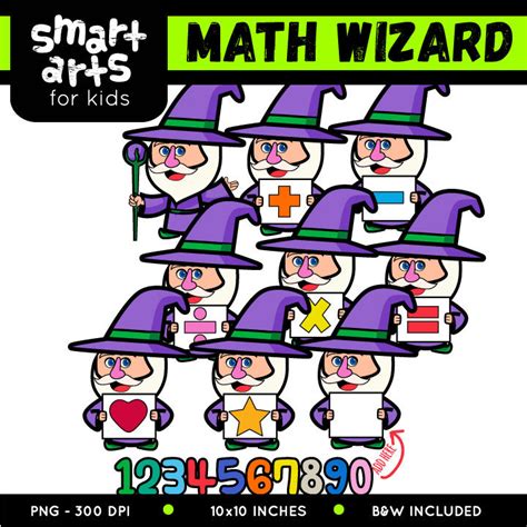 Math Wizard Clip Art Educational Clip Arts And Bible Stories