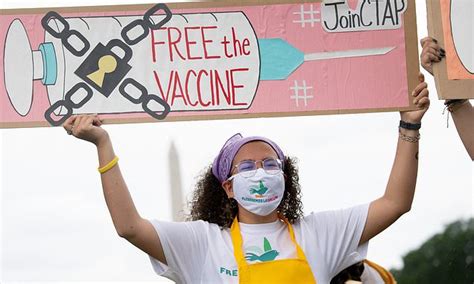 US Supports Waiving Intellectual Property Rules On Vaccines Daily