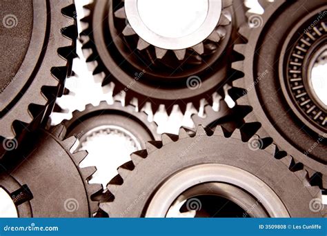 Gears Stock Photo Image Of Mechanical Machine Indoor 3509808