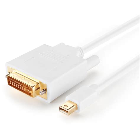 Mini Displayport To Dvi Adapter Cable Ft Thunderbolt Compatible