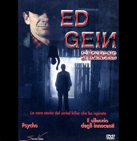 Dvd Ed Gein Il Macellaio Di Plainfield Chuck Parrello