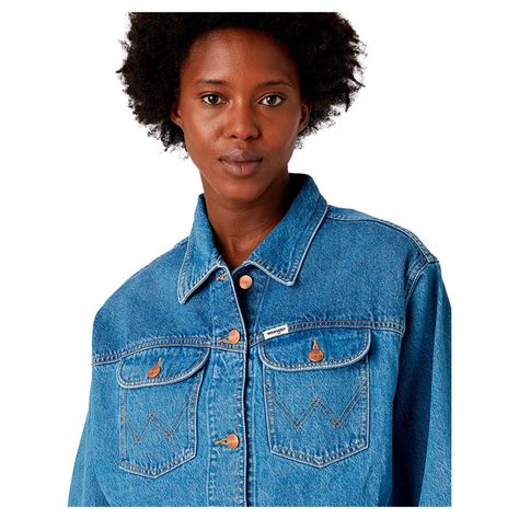 Wrangler Cowboy Denim Jacket Blue Dressinn