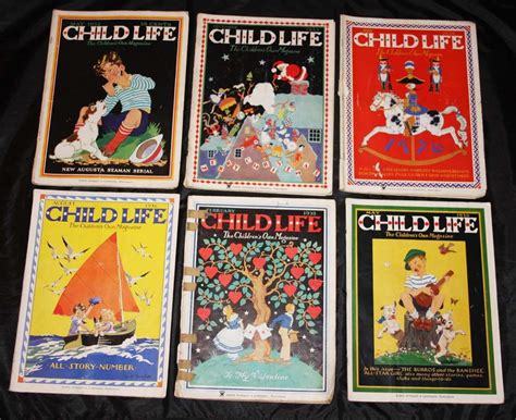 1930s Child Life Childrens Magazine Lot 1738626268