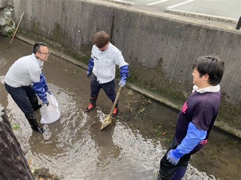 『第51回 愛宕川・神道川一斉清掃デー』活動報告 北村組 Csr活動