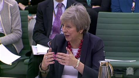 Theresa May Suggests She Will Prepare For No Deal If Mps Vote Down The