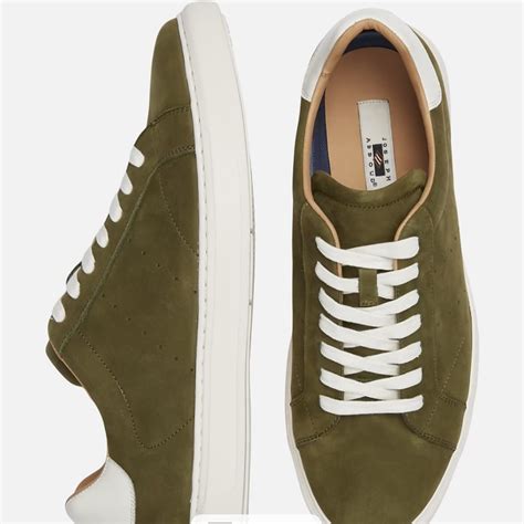 Joseph Abboud Savoy Suede Plain Toe Dress Sneakers Made Of Genuine Suede Leather The Savoy