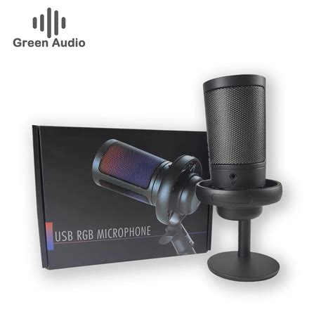 Gam-me6s Usb Gaming Microphone Rgb Dazzling Lights Computer K Song ...