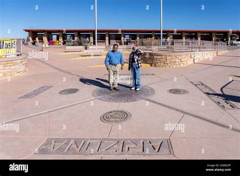 Las Esquinas Usa Cuatro Esquinas Monumento En Las Fronteras Del