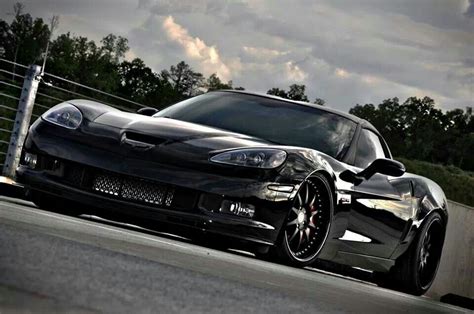 Procharged C6 Z06 Chevrolet Corvette Corvette Black Corvette