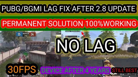 Bgmi Pubg Lag Fix How To Fix Lag In Low End Devices Pubg Mobile