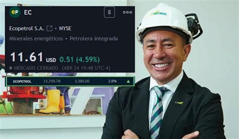 Acci N De Ecopetrol Subi En La Bvc Y Nyse Tras Posesi N De Ricardo Roa