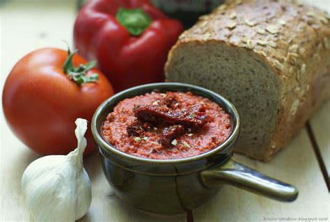 Kraina Smak W Pasta Z Suszonych Pomidor W I Pieczonej Papryki