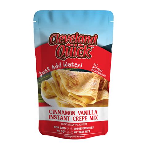 Cinnamon Vanilla Crepe Mix 5 16 Oz Packages Cleveland Quick