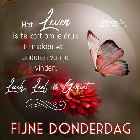 Goeiemorgen Fijne Fijne Donderdag Donderdag Leukeplaatjesnl