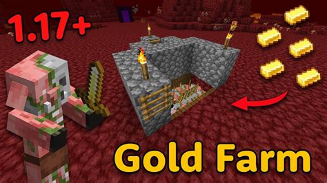 Minecraft Zombified Piglin Xp Gold Farm Tutorial Easy