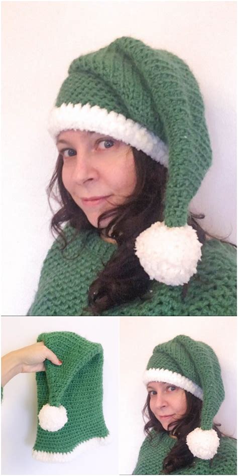 20 Free Crochet ELF Hat Patterns - DIYnCrafty