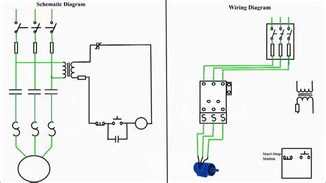 Three Wire Stop Start Wiring Diagram