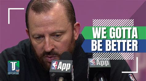 Tom Thibodeau Knows The Knicks Were Fortunate To Defeat The Pacers In