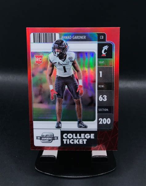 Panini Chronicles Draft Picks Contenders Optic Red Prizm