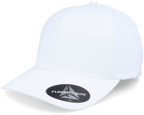 Delta White Flexfit Flexfit Cap Hatstore Co Uk