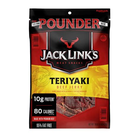 Jack Link's 10g Protein Teriyaki Beef Jerky - Shop Jerky at H-E-B