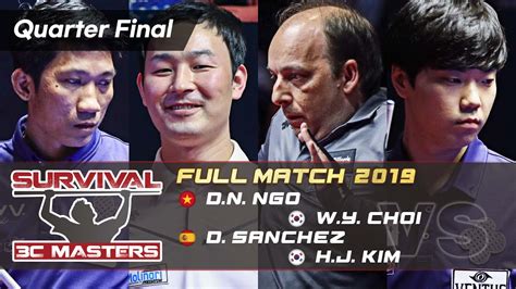 Quarter Final D N Ngo Vs W Y Choi Vs D Sanchez Vs H J Kim Seoul