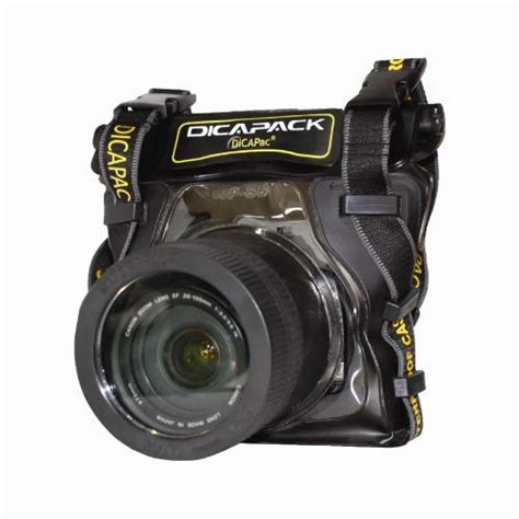 DiCAPac Waterproof Case For Small DSLR Cameras WPS5 Scuba