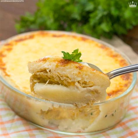 Escondidinho De Frango Cremoso Cozinha Do Bom Gosto