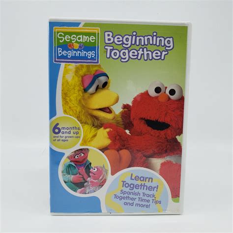 1% Off on Sesame Beginnings Beginning Together DVD (2010) Big Bird Baby ...