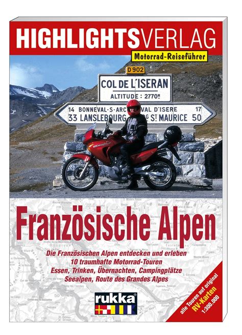 Highlights Verlag Travel Guide French Alps