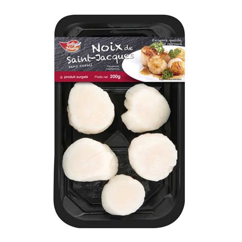 Noix de Saint Jacques Produits Surgelés Golfo Gourmet