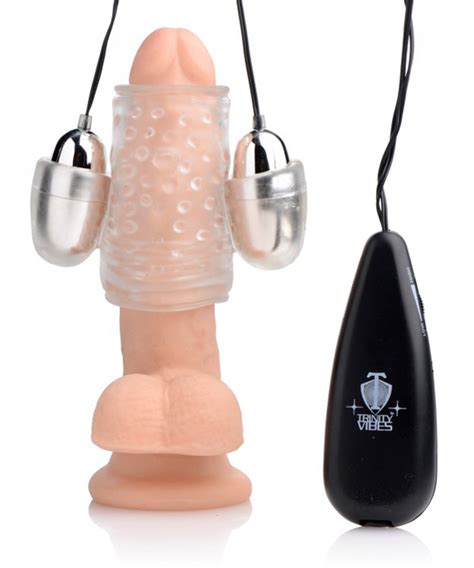 Manga Vibratoria Doble Para Pene Smilex Juguetes Sexuales Tienda