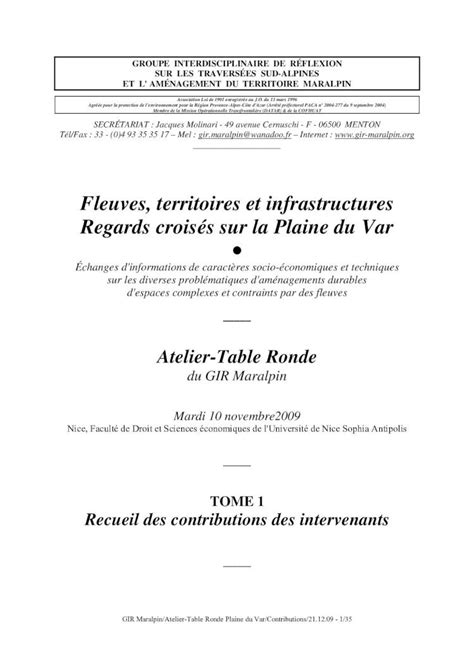 PDF Fleuves territoires et infrastructures Regards croisés