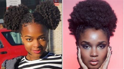 Natural Puff Hairstyles